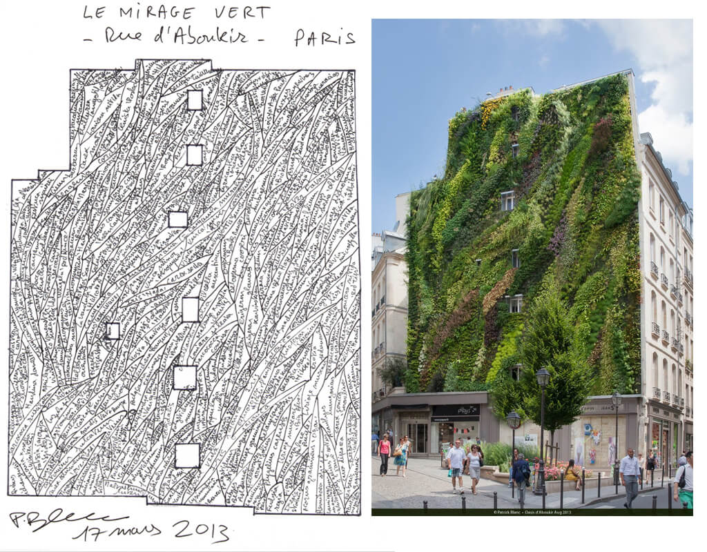 EmQuartier, Bangkok  Vertical Garden Patrick Blanc